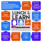 2016 Lunch & Learn program scedule